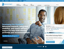Tablet Screenshot of envestnet.com